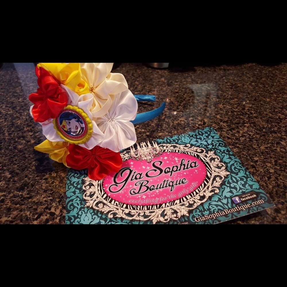 Wonder Woman inspired Headband